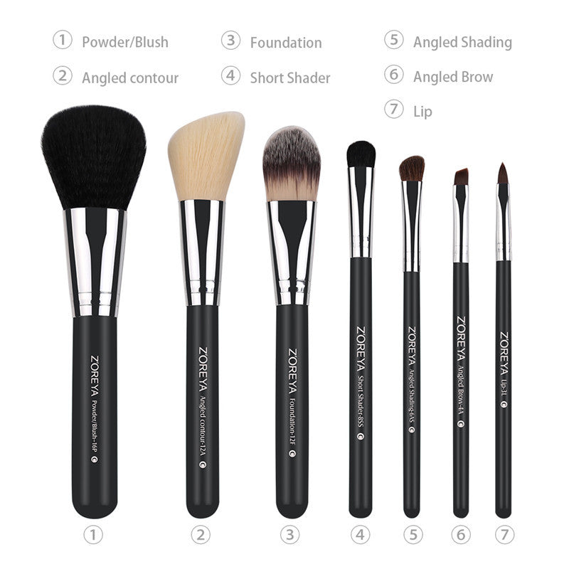 Makeup brush set.