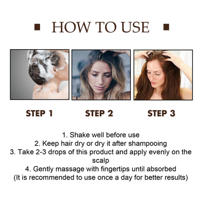 EELHOE Intense Hair Serum Moisturizing Hair Repair Hair Root Thickening Hairline Strengthening Hair Treatment.