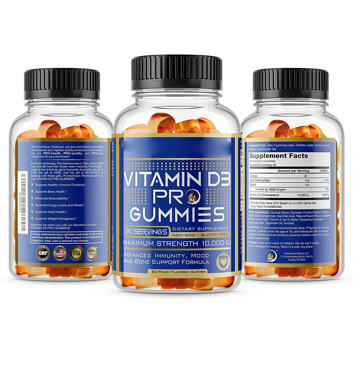 Vitamin D3 Gummies.