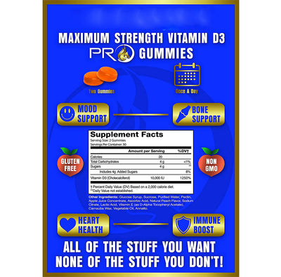 Vitamin D3 Gummies.