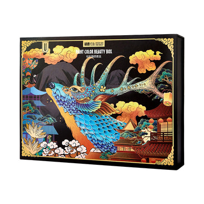 Elk Makeup Nine-piece Set Makeup Powder Air Cushion BB Cream Lipstick Affordable Makeup Set.