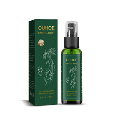 OUHOE Ginseng Hair Growth Lotion Ginseng  Moisturizing Hair Care Hair Growth Spray.
